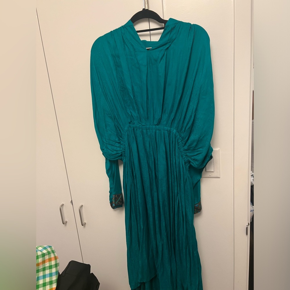 Beautiful green ethnic wear